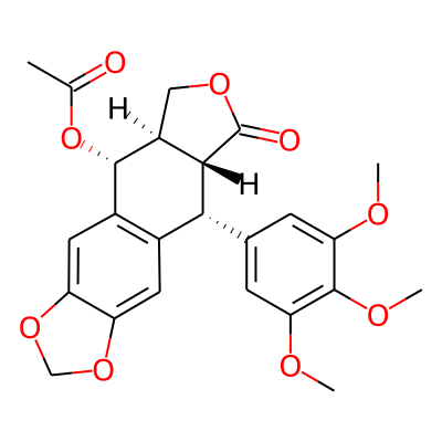 Podophyllotoxin acetate