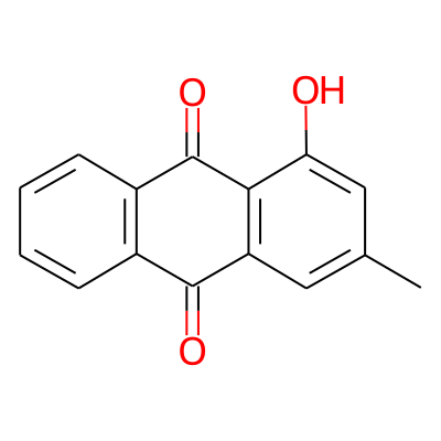 9,10-Anthracenedione, 1-hydroxy-3-methyl-