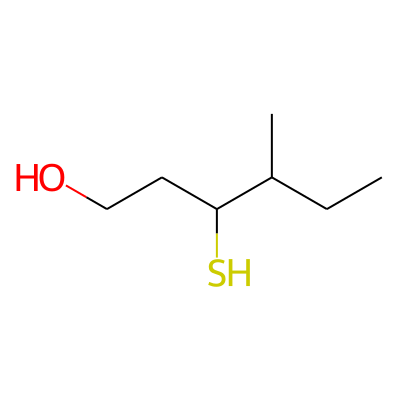 4-Methyl-3-sulfanylhexan-1-ol