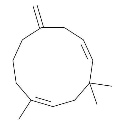 1,4,4-Trimethyl-8-methylene-1,5-cycloundecadiene