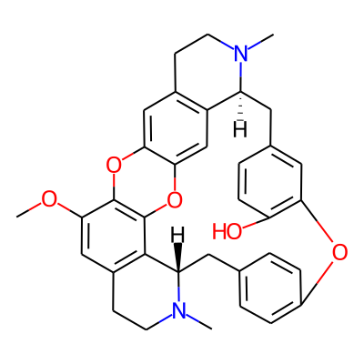 Oxyacanthan-12'-ol, 6',7-epoxy-6-methoxy-2,2'-dimethyl-, (1'alpha)-