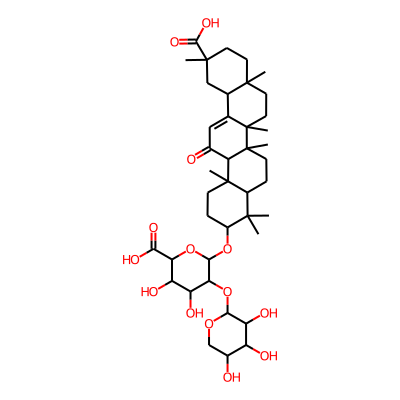 6-[(11-carboxy-4,4,6a,6b,8a,11,14b-heptamethyl-14-oxo-2,3,4a,5,6,7,8,9,10,12,12a,14a-dodecahydro-1H-picen-3-yl)oxy]-3,4-dihydroxy-5-(3,4,5-trihydroxyoxan-2-yl)oxyoxane-2-carboxylic acid