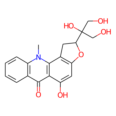 Gravacridonetriol