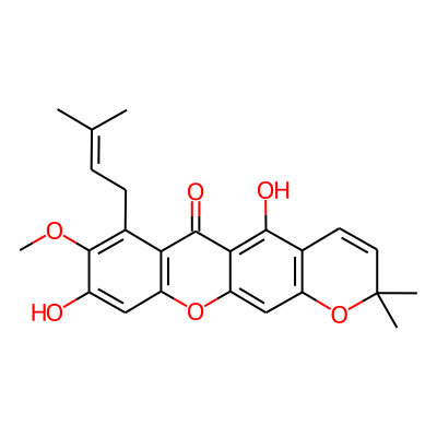 9-Hydroxycalabaxanthone