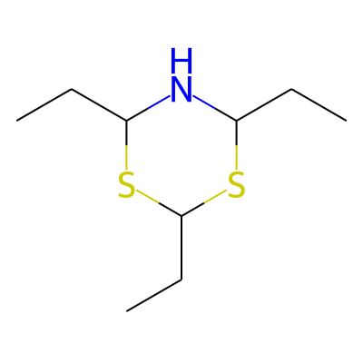 2,4,6-Triethyl-1,3,5-dithiazinane