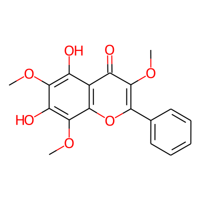 5,7-Dihydroxy-3,6,8-trimethoxyflavone