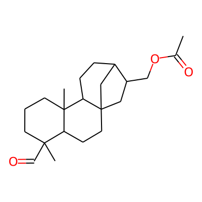 ent-17-Acetoxy-16b-kauran-19-al