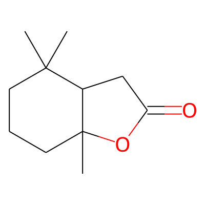 2(3H)-Benzofuranone, hexahydro-4,4,7a-trimethyl-