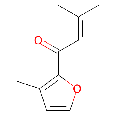 3-Methyl-1-(3-methylfuran-2-yl)but-2-en-1-one