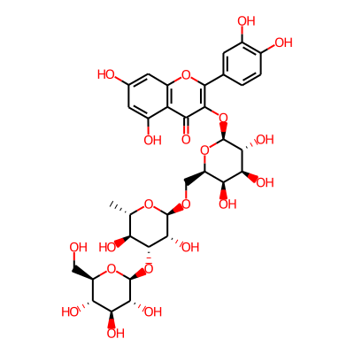 Hyperin 6''-[glucosyl-(1->3)-rhamnoside]