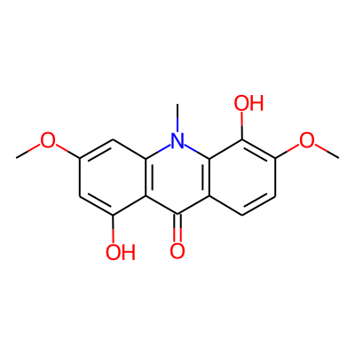 1,5-Dihydroxy-3,6-dimethoxy-10-methylacridin-9-one