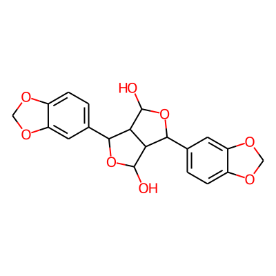 3,6-Bis(benzo[d][1,3]dioxol-5-yl)tetrahydro-1H,3H-furo[3,4-c]furan-1,4-diol