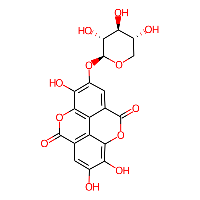 Ellagic acid 4-O-xylopyranoside