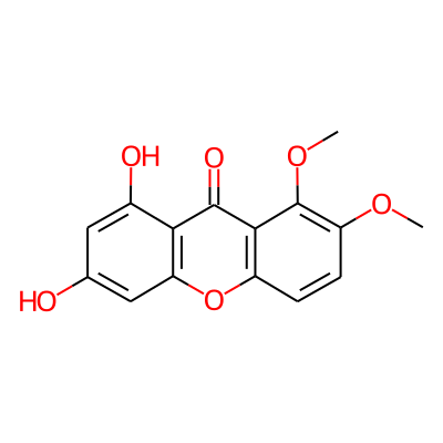 Xanthen-9-one, 6,8-dihydroxy-1,2-dimethoxy-
