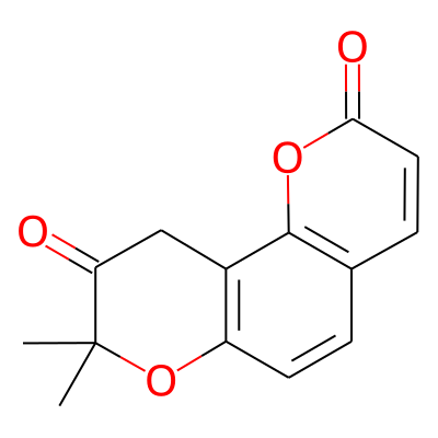 8,8-dimethyl-2H,8H-pyrano[2,3-f]chromene-2,9(10H)-dione