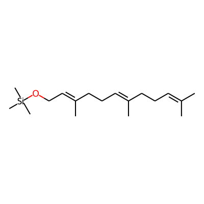 trans, trans-Farnesol, trimethylsilyl ether