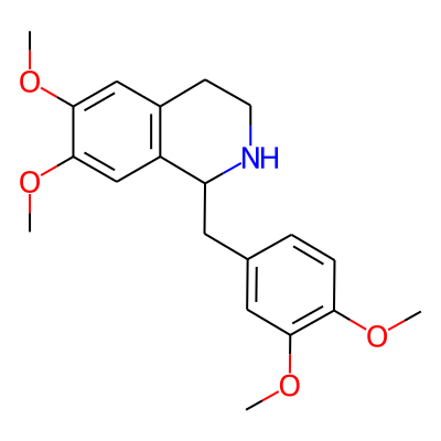 1-(3,4-Dimethoxybenzyl)-6,7-dimethoxy-1,2,3,4-tetrahydroisoquinoline
