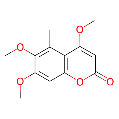 4,6,7-Trimethoxy-5-methylcoumarin