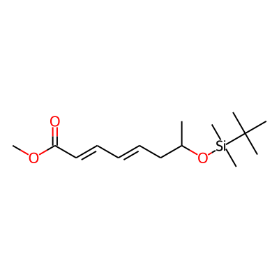 Octa-2,4-dienoic acid, 7-(t-butyldimethylsilyloxy-, methyl ester