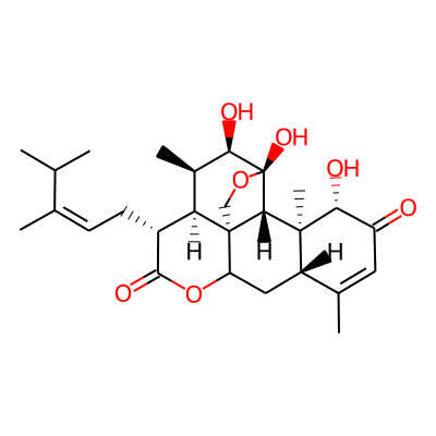 (1S,4S,5R,6R,7R,8R,13S,17S,18S,19R)-8-[(Z)-3,4-dimethylpent-2-enyl]-4,5,17-trihydroxy-6,14,18-trimethyl-3,10-dioxapentacyclo[9.8.0.01,7.04,19.013,18]nonadec-14-ene-9,16-dione