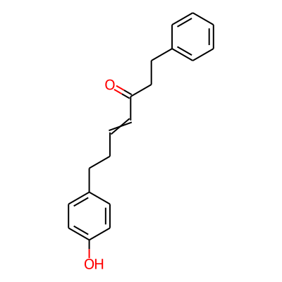 4-Hepten-3-one, 7-(4-hydroxyphenyl)-1-phenyl-, (E)-