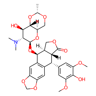 (5S,5aR,8aR,9R)-5-[[(2R,4aR,6R,7R,8R,8aS)-7-(dimethylamino)-8-hydroxy-2-methyl-4,4a,6,7,8,8a-hexahydropyrano[3,2-d][1,3]dioxin-6-yl]oxy]-9-(4-hydroxy-3,5-dimethoxyphenyl)-5a,6,8a,9-tetrahydro-5H-[2]be