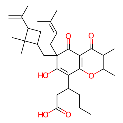 Inophylloidic acid