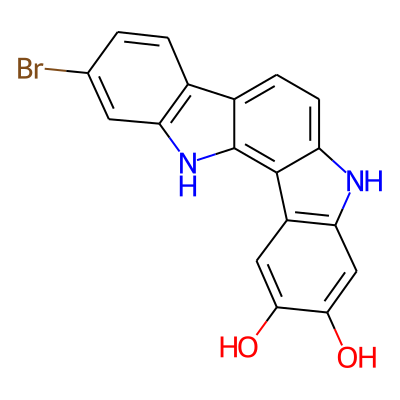 10-Bromo-5,12-dihydroindolo[2,3-g]carbazole-2,3-diol