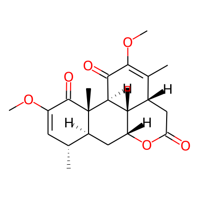 2,12-Dimethoxypicrasa-2,12-diene-1,11,16-trione