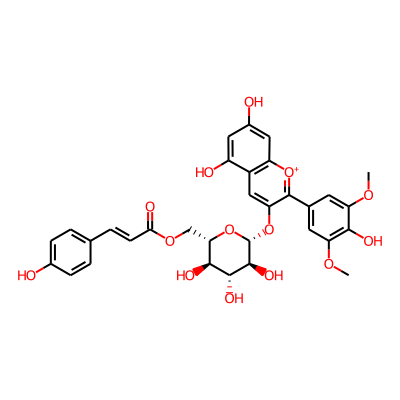 Malvidin-3-O-(6-p-coumaroyl)glucoside