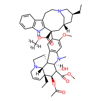 methyl (1R,9R,10S,11S,12R,19R)-11-acetyloxy-12-ethyl-4-[(13S,15R,17S)-17-ethyl-13-(trideuteriomethoxycarbonyl)-1,11-diazatetracyclo[13.3.1.04,12.05,10]nonadeca-4(12),5,7,9-tetraen-13-yl]-10-hydroxy-5-