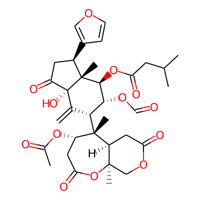 [(3S,3aR,4R,5R,6R,7aS)-6-[(4S,5R,5aR,9aS)-4-acetyloxy-5,9a-dimethyl-2,7-dioxo-4,5a,6,9-tetrahydro-3H-pyrano[3,4-b]oxepin-5-yl]-5-formyloxy-3-(furan-3-yl)-7a-hydroxy-3a-methyl-7-methylidene-1-oxo-3,4,5