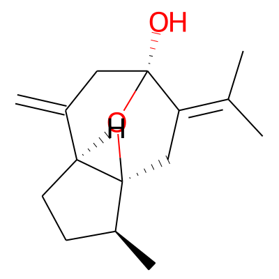 (1S,2S,5S,8S)-2-methyl-6-methylidene-9-propan-2-ylidene-11-oxatricyclo[6.2.1.01,5]undecan-8-ol