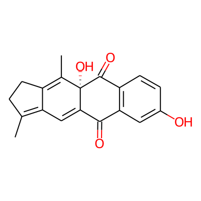 (10aS)-7,10a-dihydroxy-3,11-dimethyl-1,2-dihydrocyclopenta[b]anthracene-5,10-dione