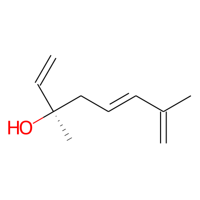 1,5,7-Octatrien-3-ol, 3,7-dimethyl-, (3R,5E)-