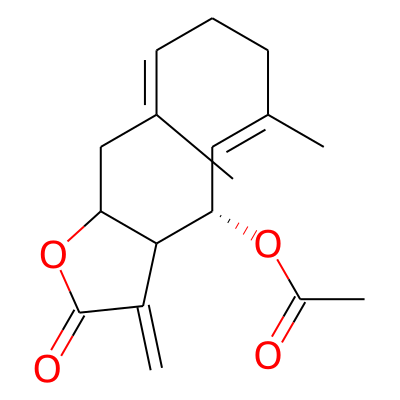 [(4S,5E,9E)-6,10-dimethyl-3-methylidene-2-oxo-2,3,3a,4,7,8,11,11a-octahydrocyclodeca[b]furan-4-yl] acetate