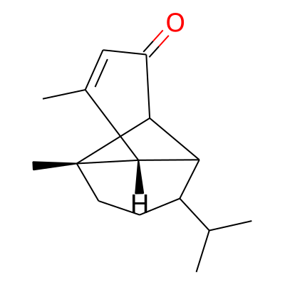 (1S,6S,8S)-1,5-dimethyl-8-propan-2-yltricyclo[4.4.0.02,7]dec-4-en-3-one