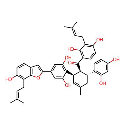 [(1S,2R,6R)-2-[2,6-dihydroxy-4-[6-hydroxy-7-(3-methylbut-2-enyl)-1-benzofuran-2-yl]phenyl]-6-(2,4-dihydroxyphenyl)-4-methylcyclohex-3-en-1-yl]-[2,4-dihydroxy-3-(3-methylbut-2-enyl)phenyl]methanone