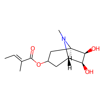 1alphaH,5alphaH-Tropane-3alpha,6beta,7beta-triol, 3-(2-methylcrotonate), (E)-