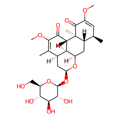 (1S,2S,6S,7S,9R,11S,13R,17S)-4,15-dimethoxy-2,6,14,17-tetramethyl-11-[(2S,3R,4S,5S,6R)-3,4,5-trihydroxy-6-(hydroxymethyl)oxan-2-yl]oxy-10-oxatetracyclo[7.7.1.02,7.013,17]heptadeca-4,14-diene-3,16-dion