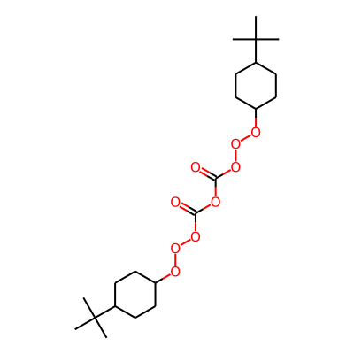 Dicarbonic acid bis(4-tert-butylcyclohexylperoxy) ester
