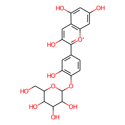 Cyanidin 4'-glucoside