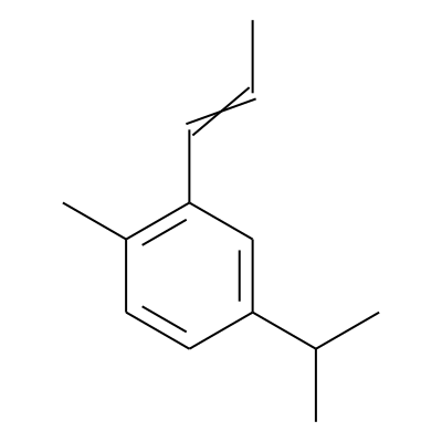 2-Prop-1-enyl-p-cymene