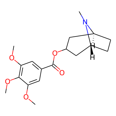 3alpha-(3,4,5-Trimethoxybenzoyloxy)tropane