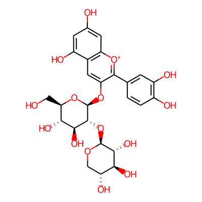 Cyanidin 3-O-beta-D-sambubioside