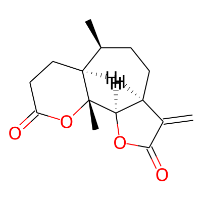 (1R,2R,6S,9S,10S)-1,9-dimethyl-5-methylidene-3,14-dioxatricyclo[8.4.0.02,6]tetradecane-4,13-dione