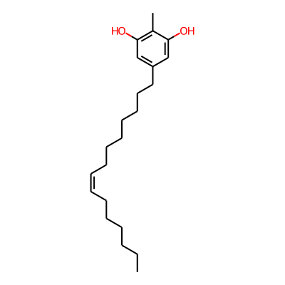 2-Methyl-5-(8-pentadecenyl)-1,3-benzenediol
