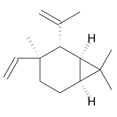 (1S,2S,3S,6S)-3-ethenyl-3,7,7-trimethyl-2-prop-1-en-2-ylbicyclo[4.1.0]heptane