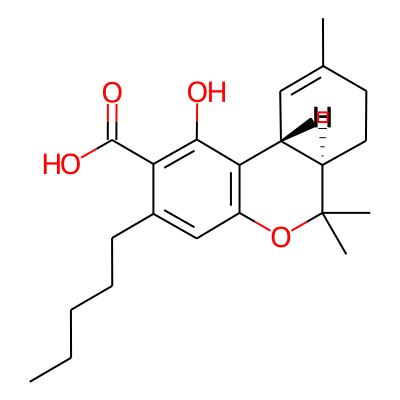 delta(9)-Tetrahydrocannabinolic acid