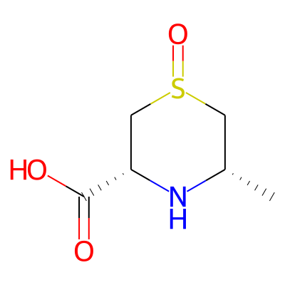 (3R,5S)-5-methyl-1-oxo-1,4-thiazinane-3-carboxylic acid